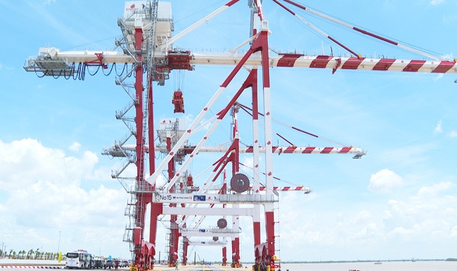 Cảng Quốc tế Long An. Nguồn: Cổng th&ocirc;ng tin điện tử tỉnh Long An.