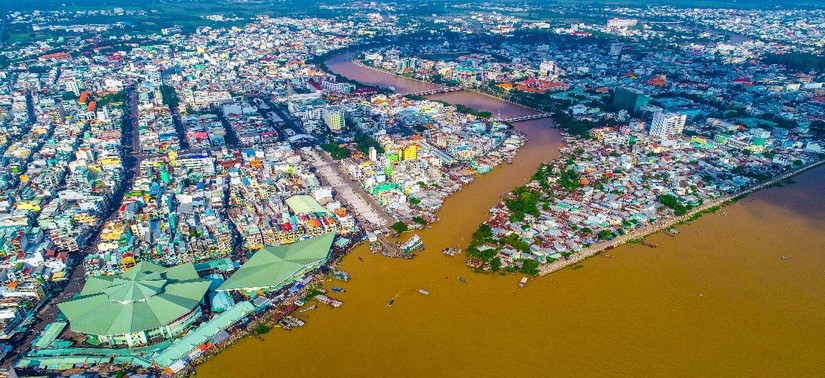 Th&agrave;nh phố Long Xuy&ecirc;n. Ảnh: Longxuyen.gov