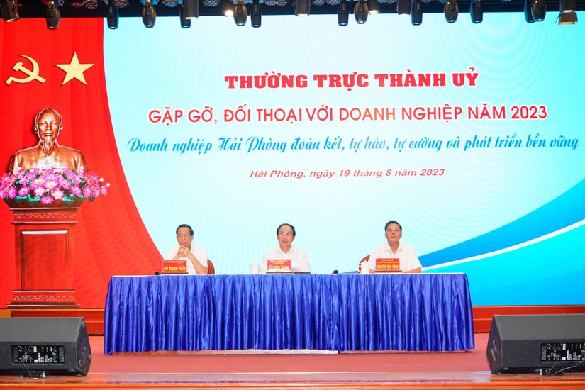 Quang cảnh hội nghị. Ảnh: Haiphong.gov