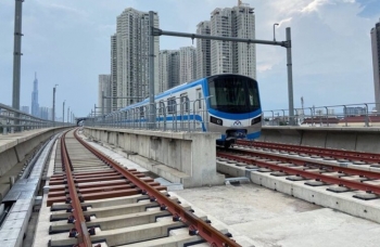 TP HCM: Chạy thử metro số 1 trên toàn tuyến vào cuối tháng 8