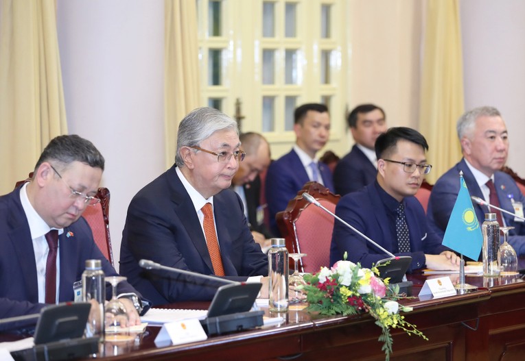 Tổng thống Kazakhstan Kassym-Jomart Tokayev. Ảnh: VGP