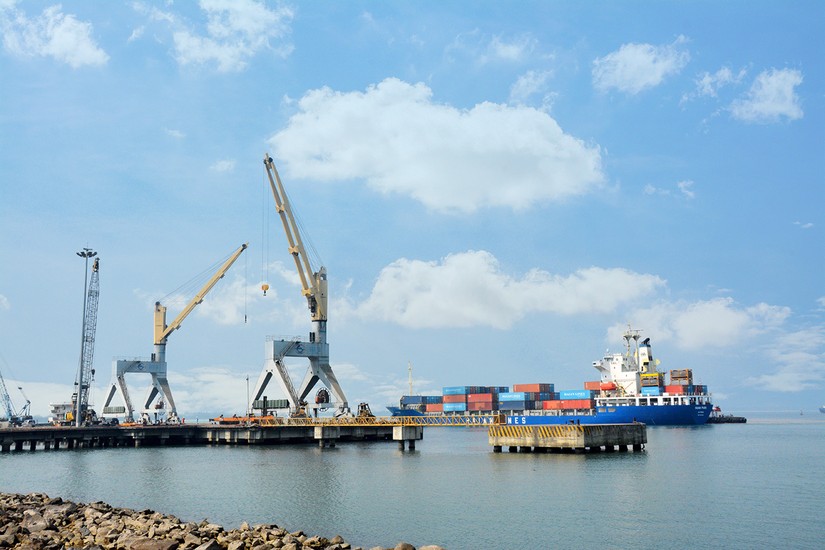 Cảng Ch&acirc;n M&acirc;y - Thừa Thi&ecirc;n Huế. Nguồn: Ch&acirc;n M&acirc;y Port.