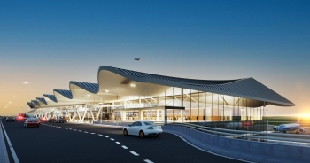 Chiêm ngưỡng kiến trúc nhà ga T2 Cảng hàng không Đồng Hới