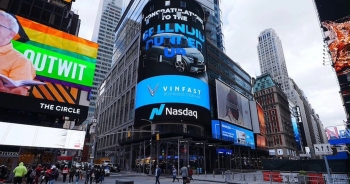 Cổ phiếu VinFast tiếp đà hưng phấn, vốn hoá lên gần 190 tỷ USD