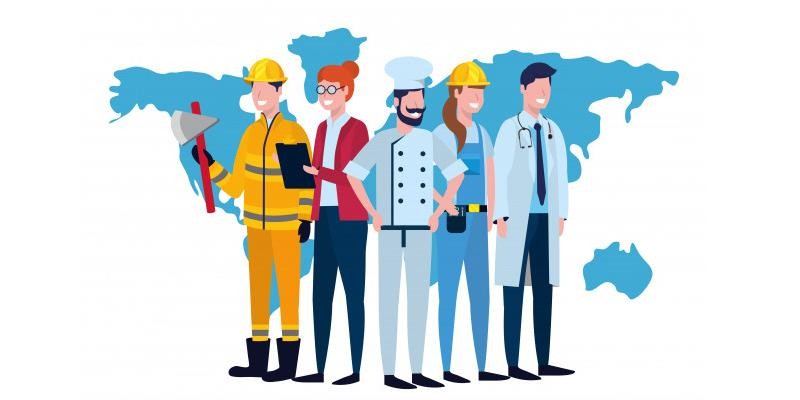 To&agrave;n cảnh bức tranh việc l&agrave;m to&agrave;n cầu dưới t&aacute;c động của COVID-19. Ảnh minh họa