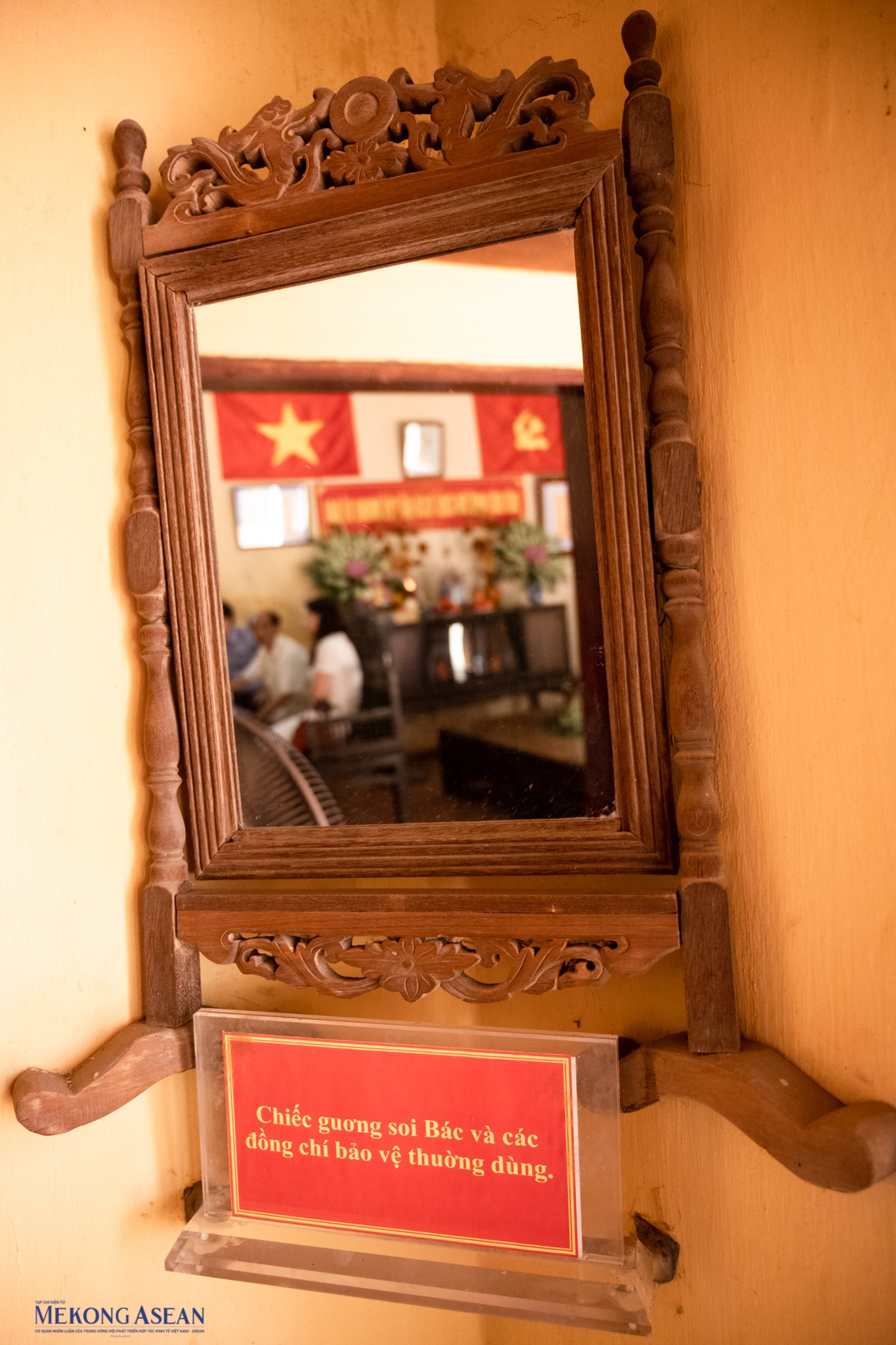 Một vật dụng sinh hoạt từ năm 1945 vẫn c&ograve;n được lưu giữ cẩn thận.