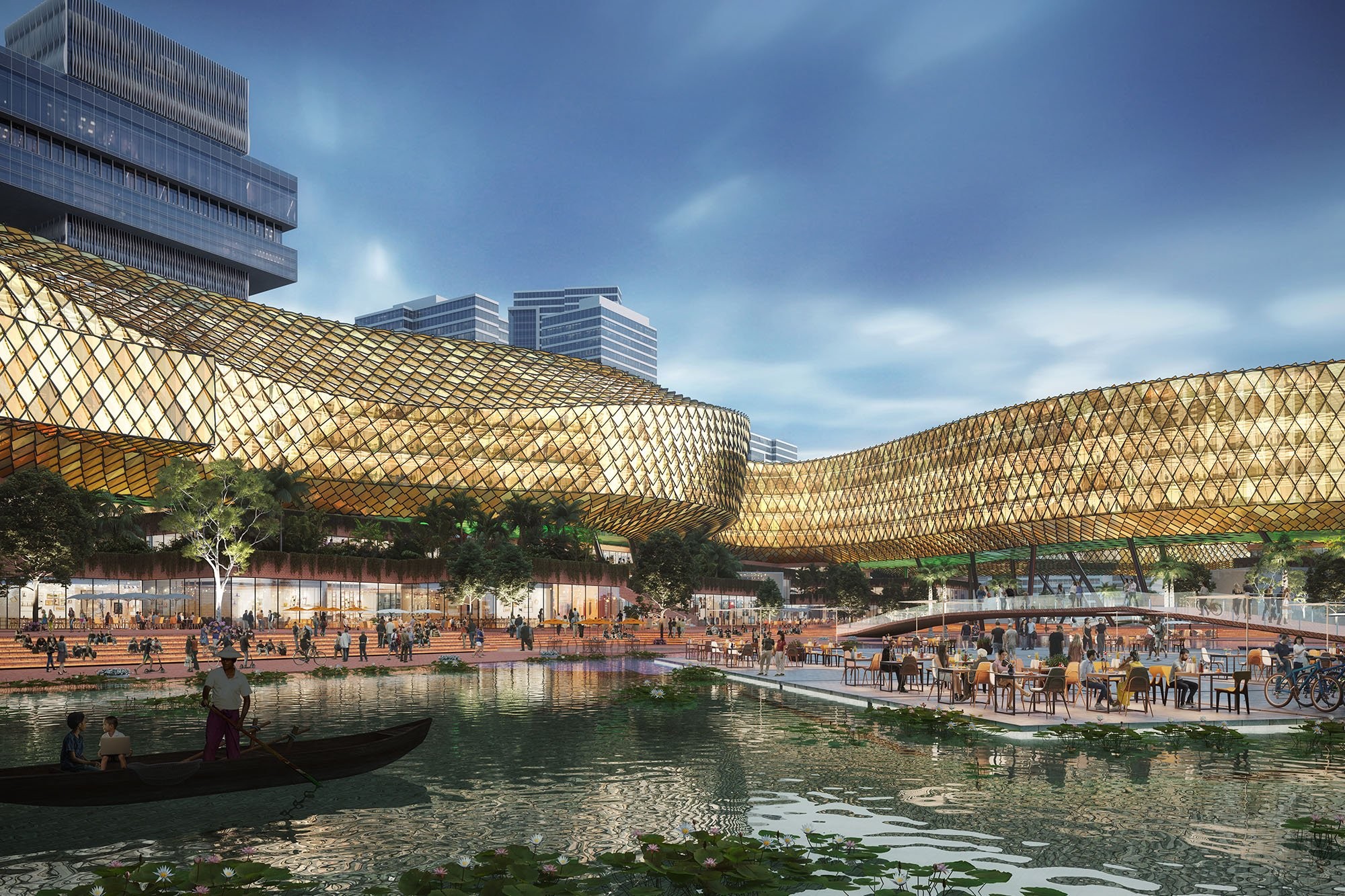 Cận cảnh thiết kế tòa Tháp rồng Hà Nội đạt giải kiến trúc toàn cầu