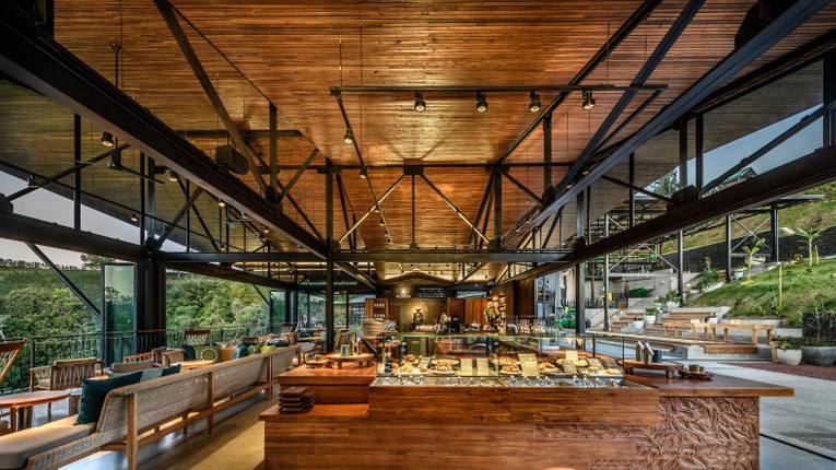 Trang trại c&agrave; ph&ecirc; Starbucks Haciende Alsacia ở Costa Rica. Ảnh: Theo Starbucks.