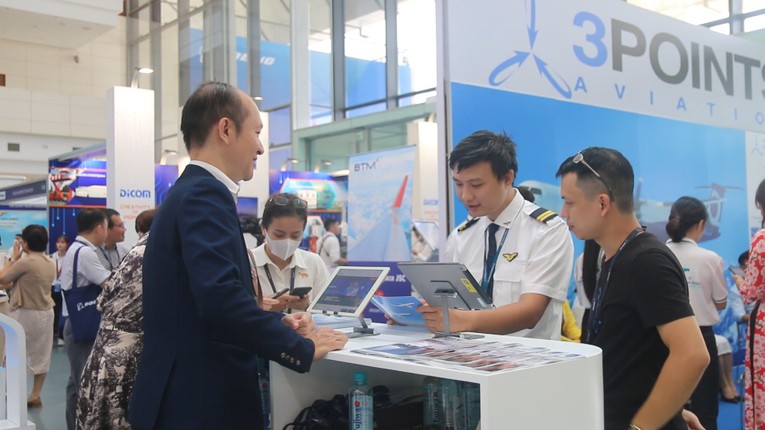 Một gian h&agrave;ng tại VIAE 2022.