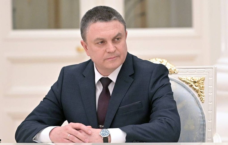 L&atilde;nh đạo Cộng h&ograve;a Nh&acirc;n d&acirc;n Lugansk (LPR) tự xưng Leonid Pasechnik. Ảnh: TASS