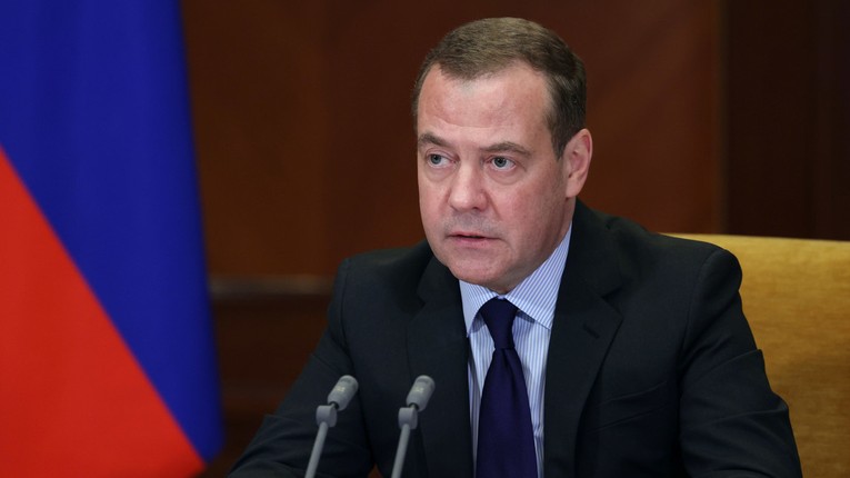 Ph&oacute; Chủ tịch Hội đồng An ninh Nga Dmitry Medvedev. Ảnh: TASS