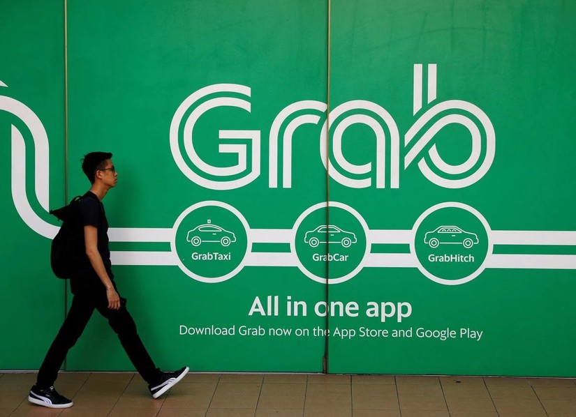 Trụ sở Grab tại Singapore. Ảnh: Reuters