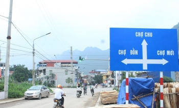Đề xuất xây đường Hồ Chí Minh đoạn Chợ Chu - ngã ba Trung Sơn