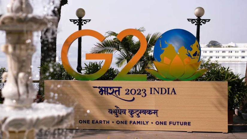Hội nghị thượng đỉnh G20 diễn ra tại New Delhi, Ấn Độ từ ng&agrave;y 9-10/9. Ảnh: Hindustan Times