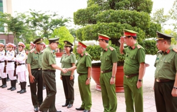 Bộ trưởng Công an Tô Lâm thăm và làm việc tại tỉnh Bà Rịa - Vũng Tàu