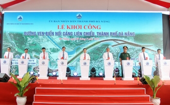 Đà Nẵng: Khởi công đường ven biển nối cảng Liên Chiểu hơn 1.203 tỷ đồng