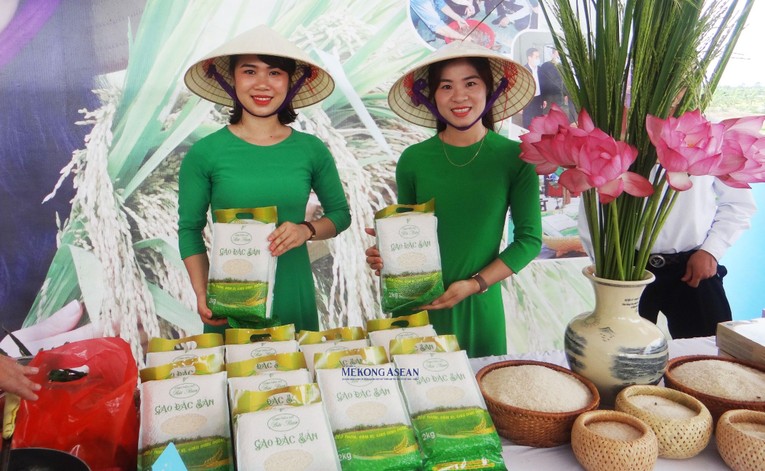 Thời gian qua Sở N&ocirc;ng nghiệp v&agrave; Ph&aacute;t triển n&ocirc;ng th&ocirc;n tỉnh Hải Dương đ&atilde; t&iacute;ch cực tổ chức tham gia c&aacute;c Hội chợ giới thiệu c&aacute;c sản phẩm OCOP tr&ecirc;n to&agrave;n quốc, kết nối giao thương v&agrave; đưa sản phẩm l&ecirc;n s&agrave;n thương mại điện tử...