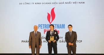 PVFCCo tiếp tục lọt Top 50 công ty kinh doanh hiệu quả nhất Việt Nam 2023
