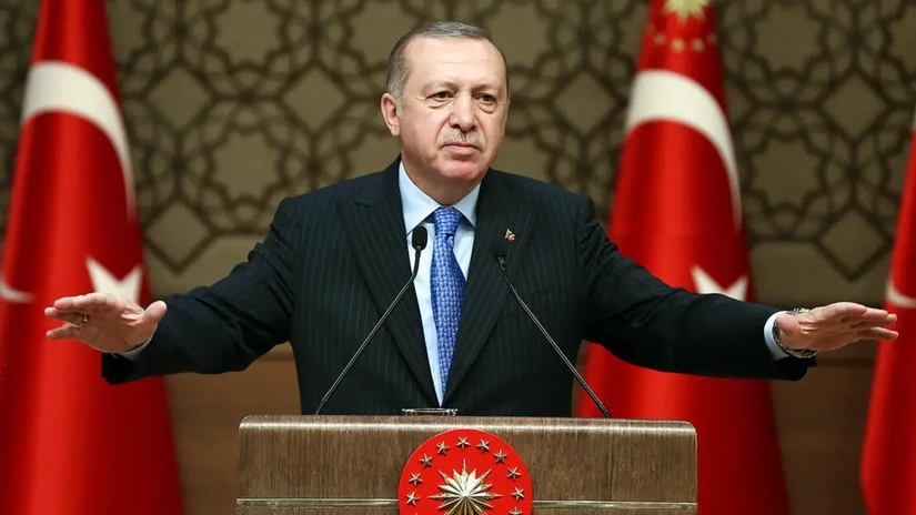 Tổng thống Thổ Nhĩ Kỳ Recep Tayyip Erdogan. Ảnh: AP