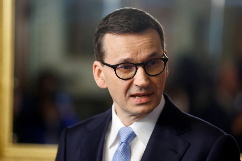 Thủ tướng Ba Lan Mateusz Morawiecki. Ảnh: Reuters