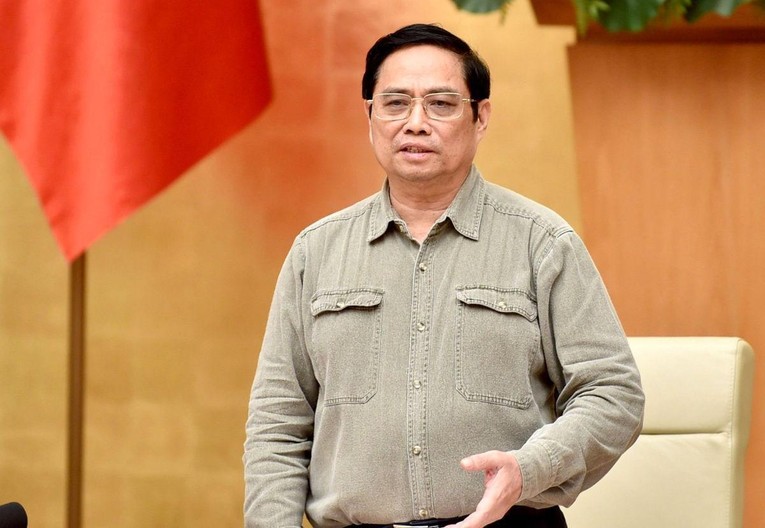 Thủ tướng Ch&iacute;nh phủ Phạm Minh Ch&iacute;nh chỉ đạo c&aacute;c bộ, ng&agrave;nh tập trung sửa đổi v&agrave; b&aacute;o c&aacute;o t&igrave;nh h&igrave;nh ph&ograve;ng chống dịch COVID-19