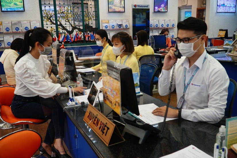 Vietravel mở b&aacute;n tour du lịch trở lại từ 18/10. Ảnh TTXVN