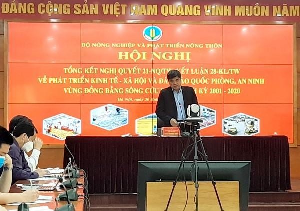 Thứ trưởng Bộ NN PT&amp;amp;amp;amp;NT Trần Thanh Nam ph&aacute;t biểu tại hội nghị