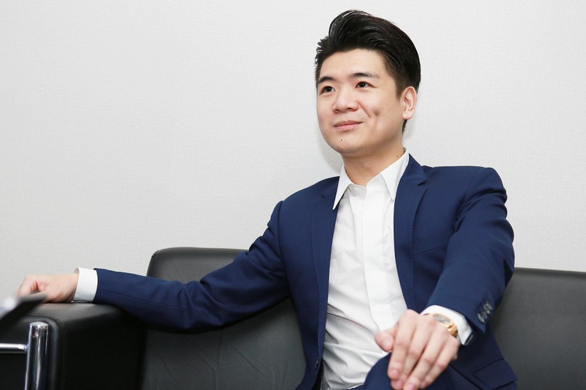 &Ocirc;ng Đỗ Quang Vinh, con trai cả của Bầu Hiển