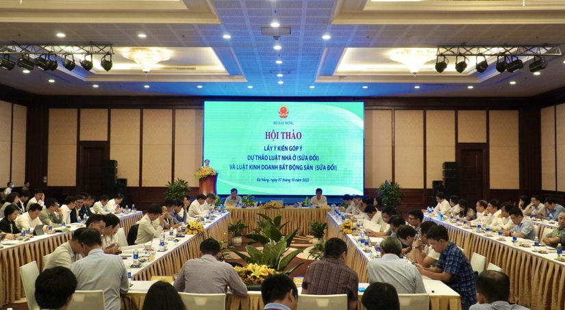 Lấy &yacute; kiến g&oacute;p &yacute; dự thảo Luật Nh&agrave; ở v&agrave; Luật Kinh doanh bất động sản (sửa đổi). Nguồn: VGP.