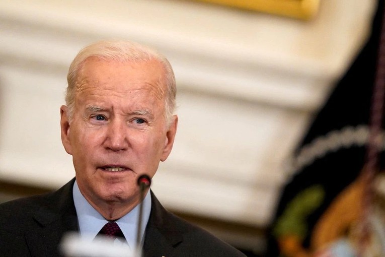 Chiến lược an ninh quốc gia của &ocirc;ng Biden tiếp tục x&aacute;c định Washington phải chiến thắng trong cuộc chạy đua kinh tế với Trung Quốc. Ảnh: Reuters