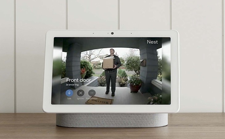 M&agrave;n h&igrave;nh quản l&yacute; nh&agrave; th&ocirc;ng minh Google Nest Hub Max