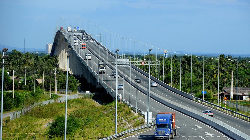 Cầu Long Th&agrave;nh tr&ecirc;n tuyến cao tốc TPHCM-Long Th&agrave;nh-Dầu Gi&acirc;y - Ảnh: VEC
