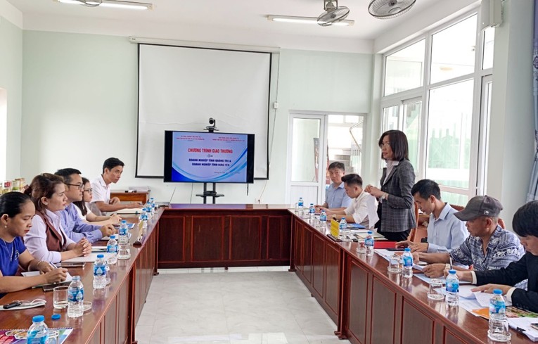 Chương tr&igrave;nh giao thương tại tỉnh Quảng Trị.