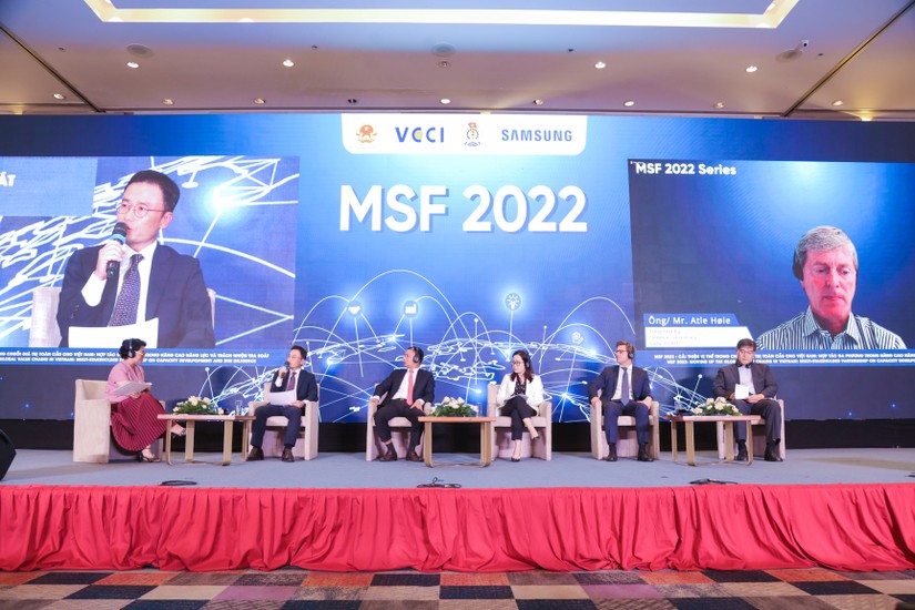 To&agrave;n cảnh tọa đ&agrave;m trong khu&ocirc;n khổ Diễn đ&agrave;n MSF 2022.