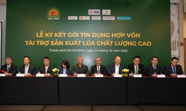 Đại diện c&aacute;c b&ecirc;n tiến h&agrave;nh k&yacute; kết.