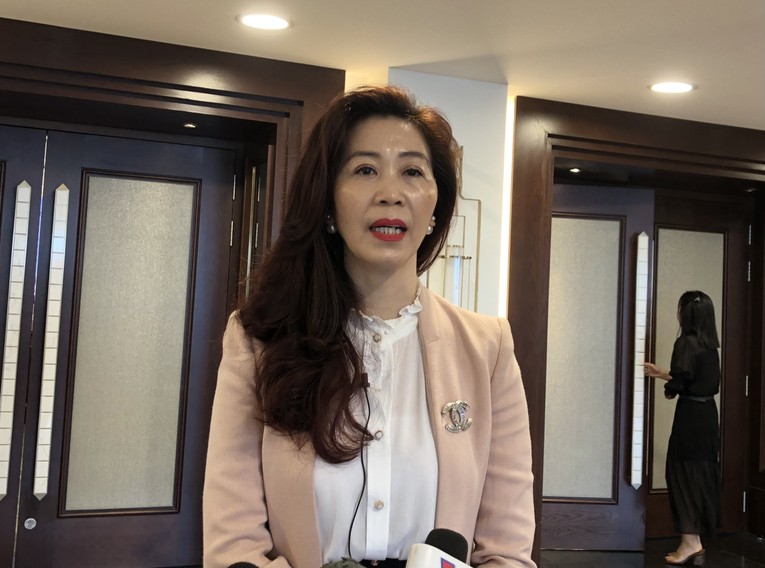 B&agrave; L&ecirc; Thị Thu Hiền, Cục trưởng Cục di sản văn h&oacute;a. Ảnh: Thảo Ng&acirc;n.