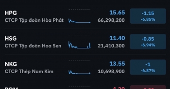 VN-Index rút chân vào phút cuối, HPG bị bán tháo sau thông tin thua lỗ kỷ lục