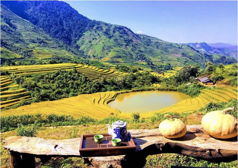 Bản văn h&oacute;a du lịch cộng đồng Sin Suối Hồ. Ảnh: Cổng TTĐT Lai Ch&acirc;u