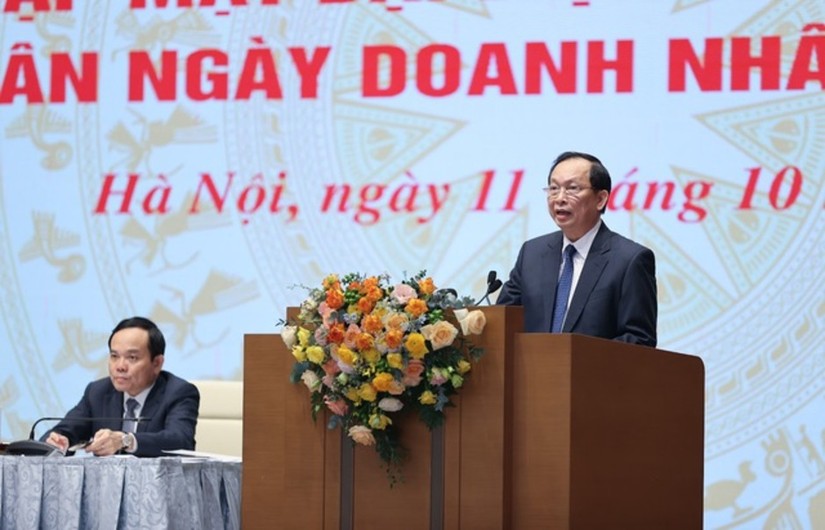 Ph&oacute; Thống đốc NHNN Đ&agrave;o Minh T&uacute; - Ảnh: VGP