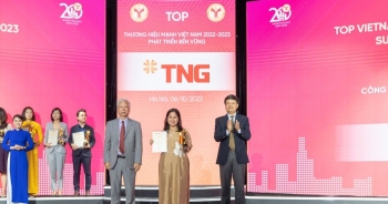 TNG Holdings được tôn vinh “Thương hiệu mạnh - Phát triển bền vững năm 2023”