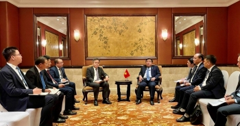 Bộ trưởng Kế hoạch - Đầu tư làm việc với Tập đoàn xây dựng giao thông Trung Quốc