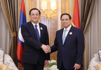 Việt Nam - Lào thúc đẩy triển khai các dự án hạ tầng lớn