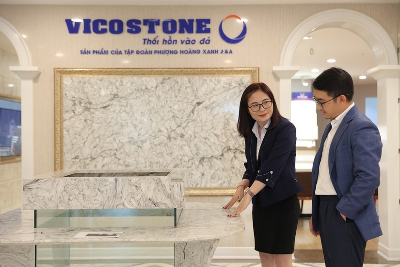 Vicostone l&agrave; doanh nghiệp sản xuất đ&aacute; thạch anh cao cấp.