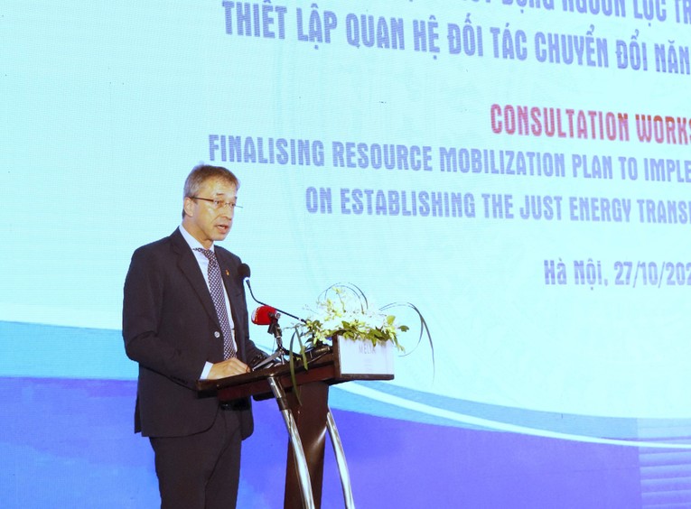 &Ocirc;ng Thomas Wiersing, Đại biện l&acirc;m thời Li&ecirc;n minh ch&acirc;u &Acirc;u tại Việt Nam. (Ảnh: B&aacute;o TN&amp;amp;amp;amp;MT)