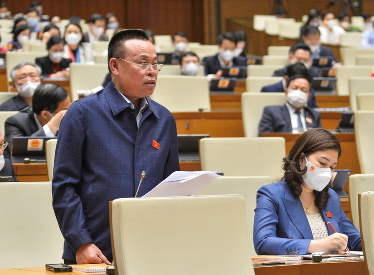 Đại biểu đại biểu Nguyễn Như So thuộc đo&agrave;n đại biểu tỉnh Bắc Ninh. Ảnh: VGP