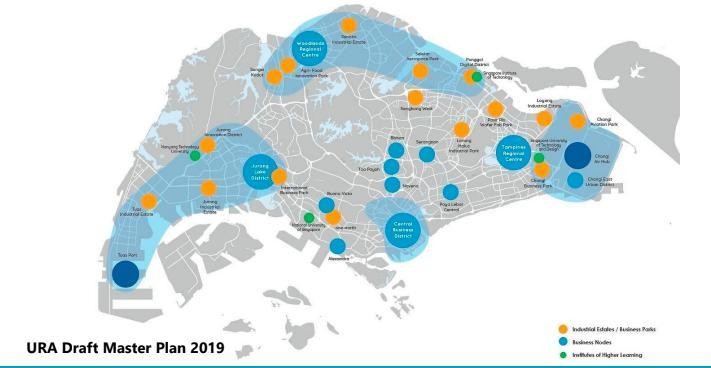 Chiến lược quy hoạch đ&ocirc; thị đa t&acirc;m của Singapore
