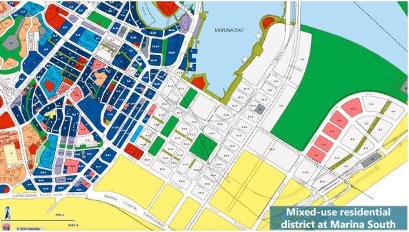 Chiến lược quy hoạch đ&ocirc; thị đa chức năng tại đ&ocirc; thị d&acirc;n cư Marina South