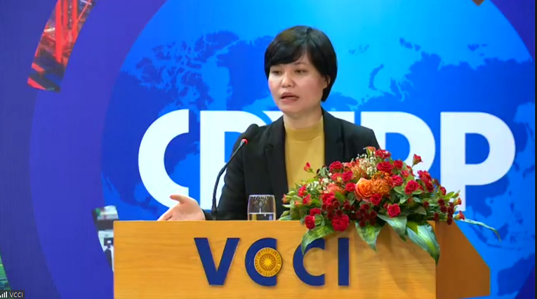 B&agrave; Nguyễn Thị Thu Trang, Gi&aacute;m đốc Trung t&acirc;m WTO v&agrave; Hội nhập (VCCI)