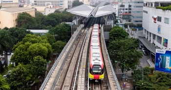 Đường sắt đô thị Nhổn - ga Hà Nội đã hoàn thành được 74%