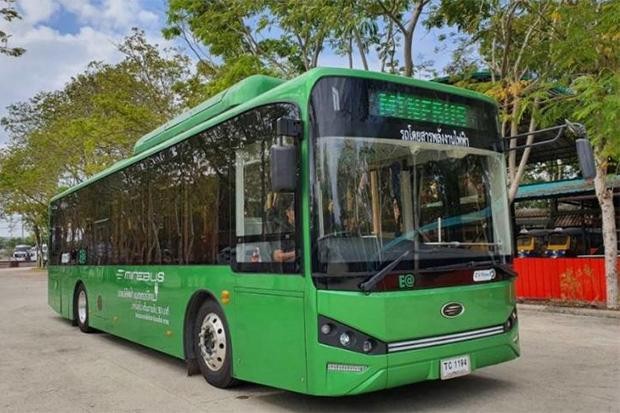 Xe bus điện của Energy Absolute. Ảnh: Energy Absolute Plc